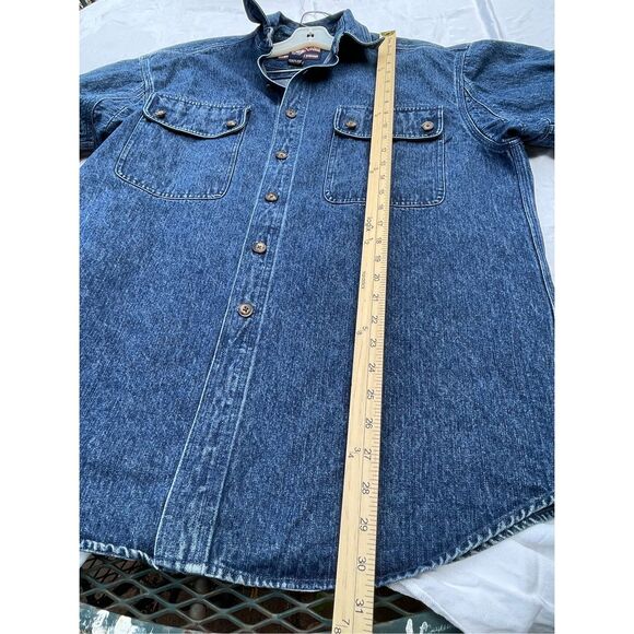 Vintage Duluth Trading Co. size L heavy 100% cotton made in Hong Kong. - Picture 8 of 10